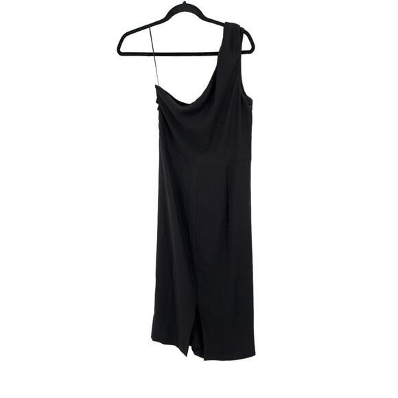 Dress the Population Womens size Large dress black Martine one shoulder L - Picture 5 of 5